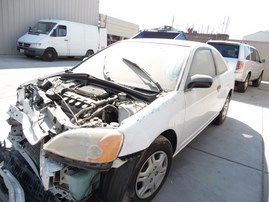 2001 HONDA CIVIC LX WHITE 1.7L AT 2DR A17696